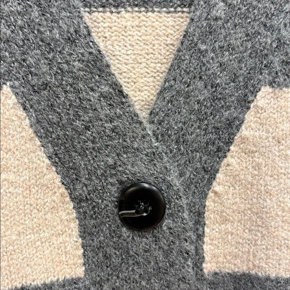 LINE Striped Cardigan In Color Little Owl - Retail Price $200 - Picture 9 of 10